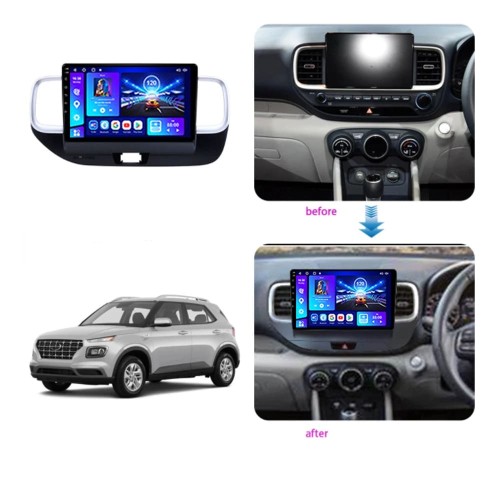 Sistem multimedia audio BORD 22-622: 9-inch HYUNDAI VENUE 2019-2024 - Q8