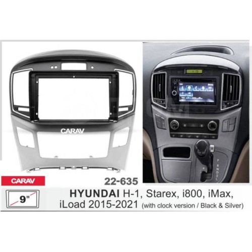 Штатная магнитола 22-635: 9-inch для HYUNDAI H-1, STAREX, I800, ILOAD, IMAX 2015-2021 - N10Pro