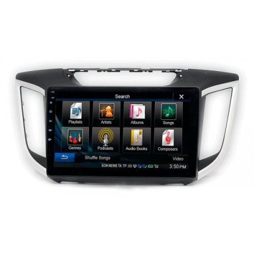 Sistem multimedia audio BORD 22-656: 10.1-inch HYUNDAI CRETA 2015-2021, IX-25 2014-2019 - A10D