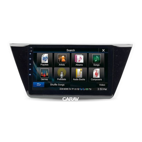 Штатная магнитола 22-661: 10.1-inch для VOLKSWAGEN TOURAN 2015-2020 - A7