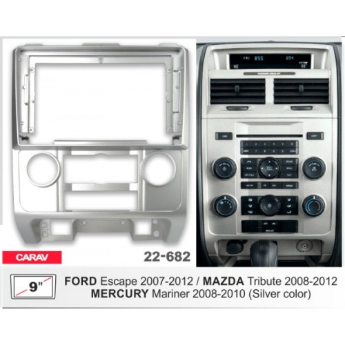Штатная магнитола 22-682: 9-inch для FORD ESCAPE 2007-2012 - N10Pro