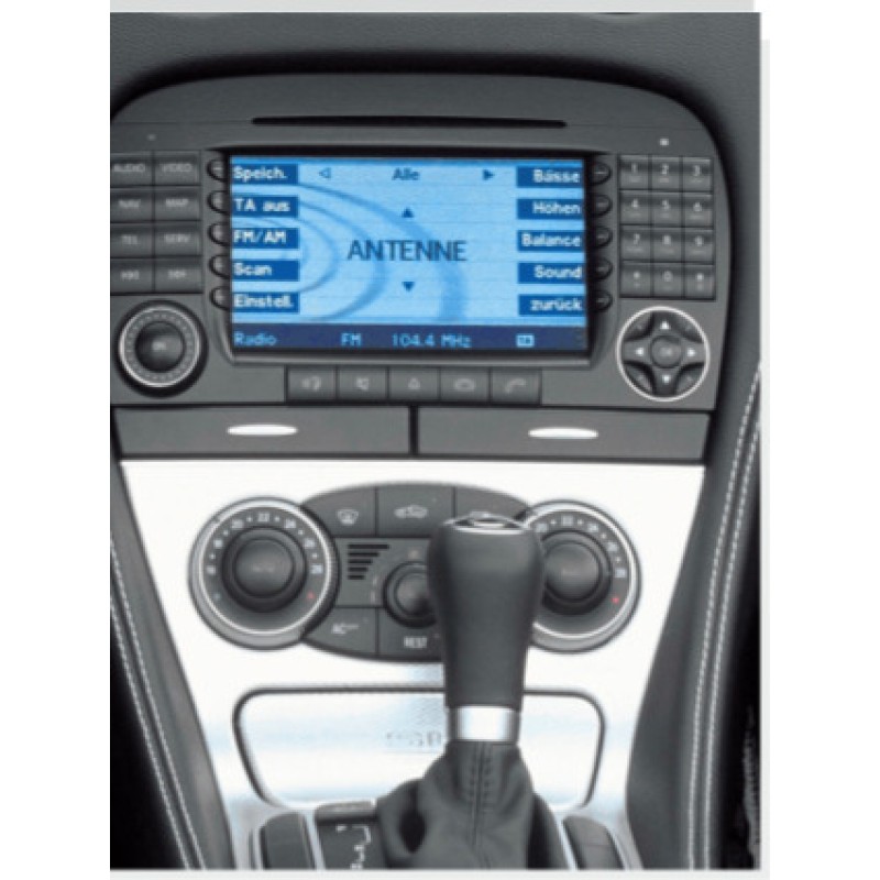 Штатная магнитола 22-710: 9-inch для MERCEDES-BENZ SL-CLASS (W230) 2004-2011 - A09D