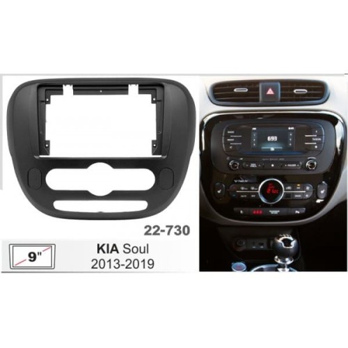 Sistem multimedia audio BORD 22-730: 9-inch KIA SOUL 2013-2019 - A6
