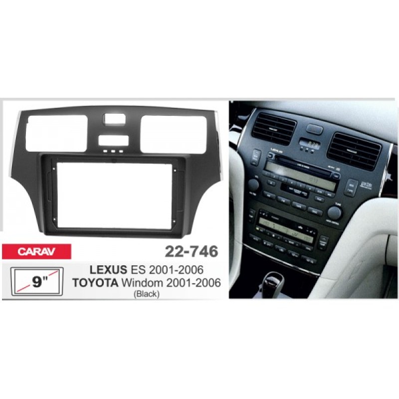 Sistem multimedia audio BORD 22-746: 9-inch LEXUS ES 300/330 2001-2006 - A6