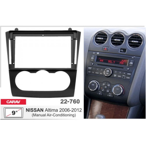 Sistem multimedia audio BORD 22-760: 9-inch NISSAN ALTIMA 2006-2012 - A10D