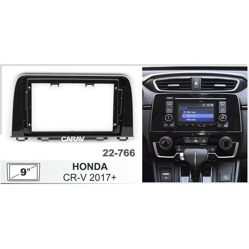 Штатная магнитола 22-766: 9-inch для HONDA CR-V 2017-2024 - A10D