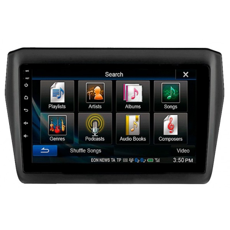 Штатная магнитола 22-795: 10.1-inch для SUZUKI SWIFT 2017-2024 - A10D