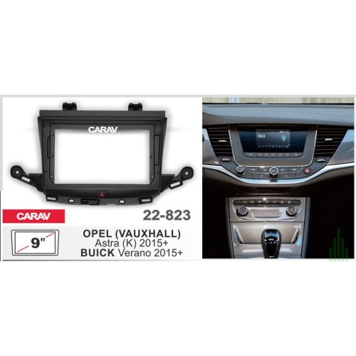 Штатная магнитола 22-823: 9-inch для OPEL ASTRA (K) 2015-2022 - A10D