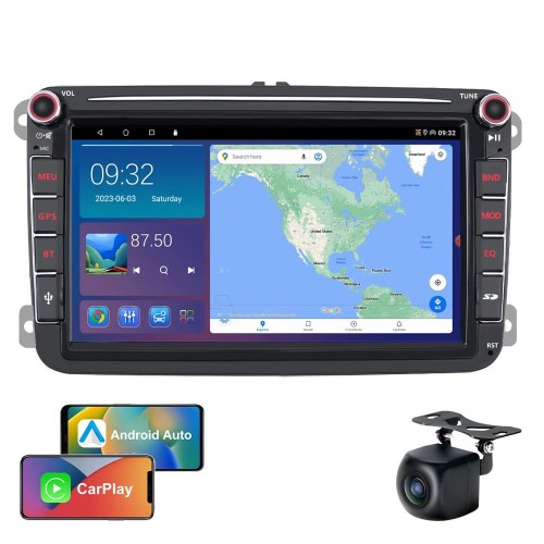 Sistem multimedia audio BORD 8-inch VOLKSWAGEN UNIVERSAL 8003 - Q8