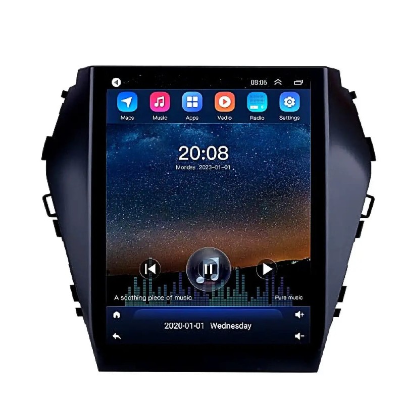 HYUNDAI Santa Fe 2013-2017(IX45) Tesla Style 9.7"-HIGH 4/32