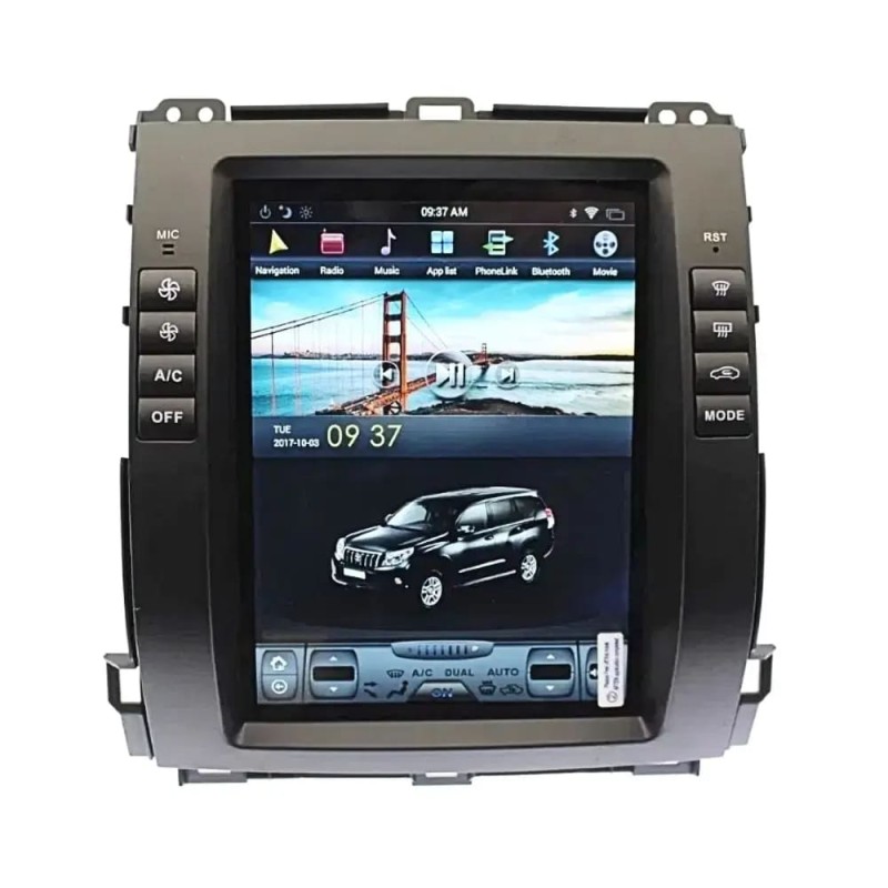 TOYOTA Prado-120 LC100/LC120 2003-09 Tesla Style 4/32