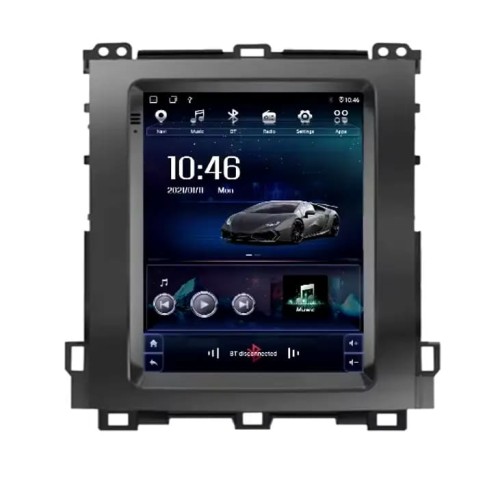 TOYOTA Prado-120 LC100/LC120 2003-09 Tesla Style 4/64 Buttons